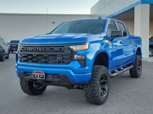 New 2026 Chevrolet Silverado 1500 Custom w/ Turbomax Blackout Package AWD/4WD image 4