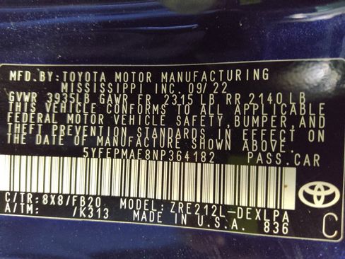 Used 2022 Toyota Corolla LE image 33