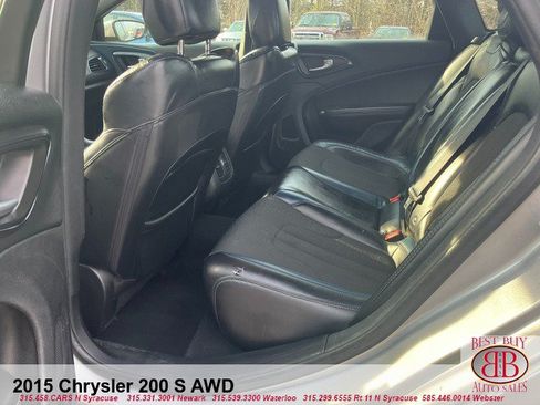 Used 2015 Chrysler 200 S w/ Navigation & Sound Group I AWD/4WD image 11