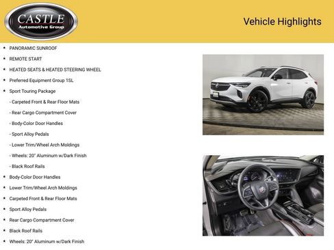 Used 2023 Buick Envision Essence w/ Sport Touring Package AWD/4WD image 3