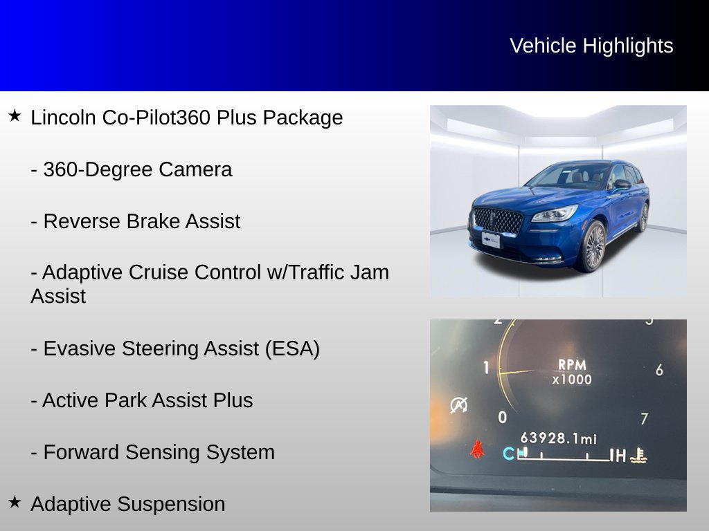 Used 2020 Lincoln Corsair Reserve w/ Equipment Group 202A AWD/4WD image 24