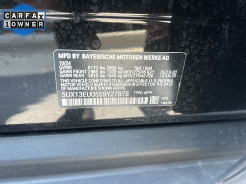 Used 2025 BMW X5 sDrive40i w/ Climate Comfort Package RWD image 37
