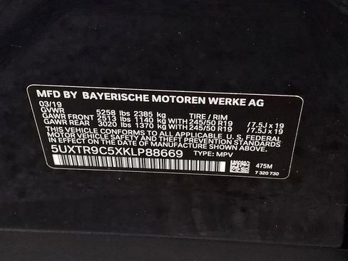 Used 2019 BMW X3 xDrive30i w/ Driving Assistance Package AWD/4WD image 25