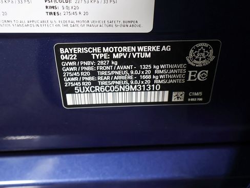 Used 2022 BMW X5 xDrive40i AWD/4WD image 56