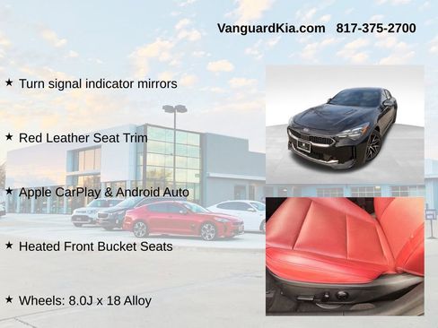 Used 2022 Kia Stinger GT-Line w/ Sun & Sound Package image 12
