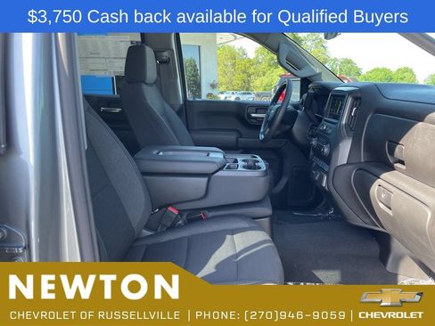 New 2026 Chevrolet Silverado 1500 Custom w/ Turbomax Blackout Package AWD/4WD image 19