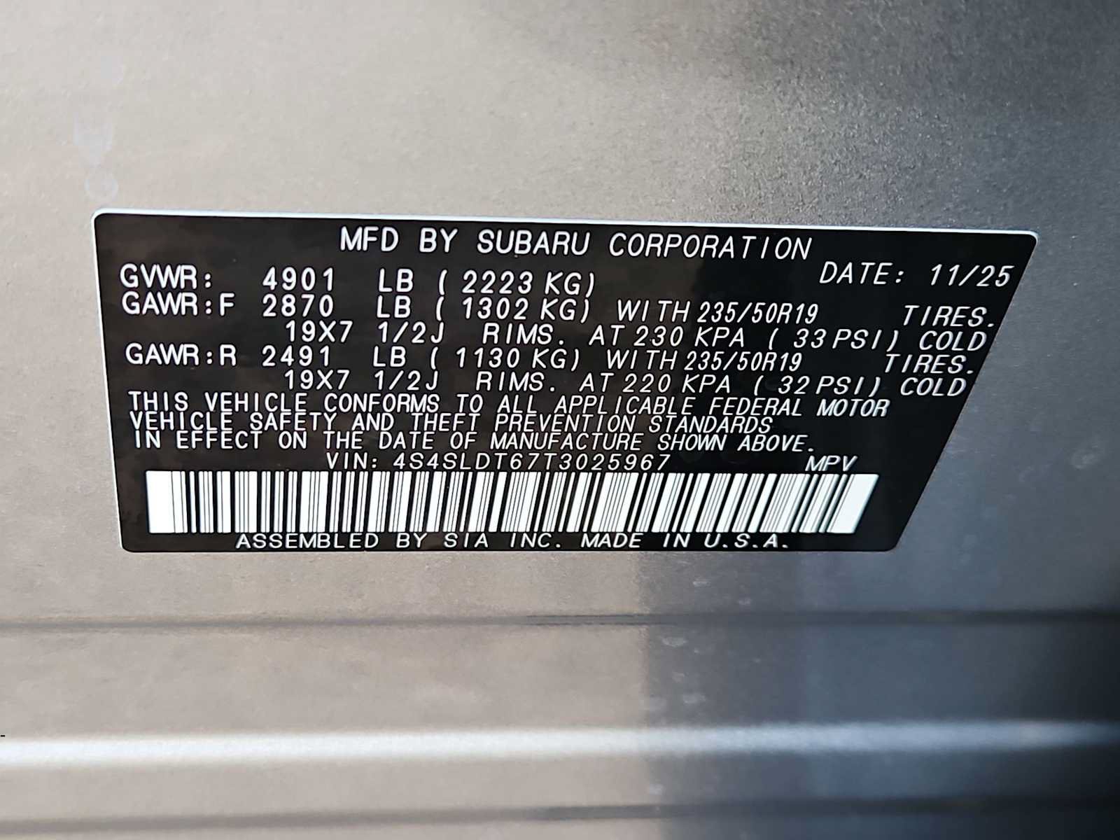 Certified 2026 Subaru Forester Touring AWD/4WD image 35