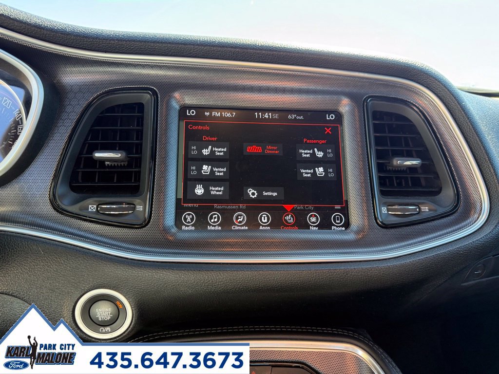 Used 2017 Dodge Challenger R/T Scat Pack w/ Dynamics Package RWD image 21