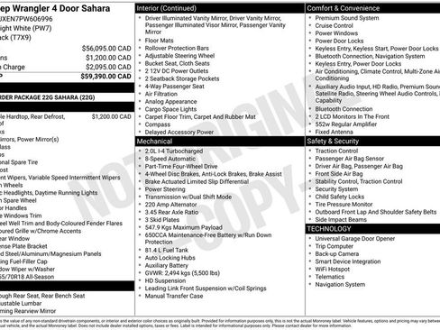 Used 2023 Jeep Wrangler Sahara image 2