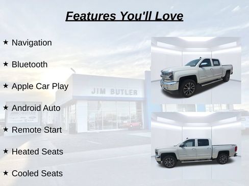 Used 2017 Chevrolet Silverado 1500 LTZ w/ Sport Package AWD/4WD image 7