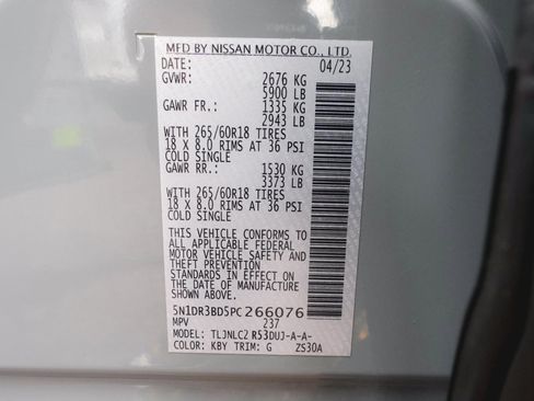 Used 2023 Nissan Pathfinder Rock Creek AWD/4WD image 15