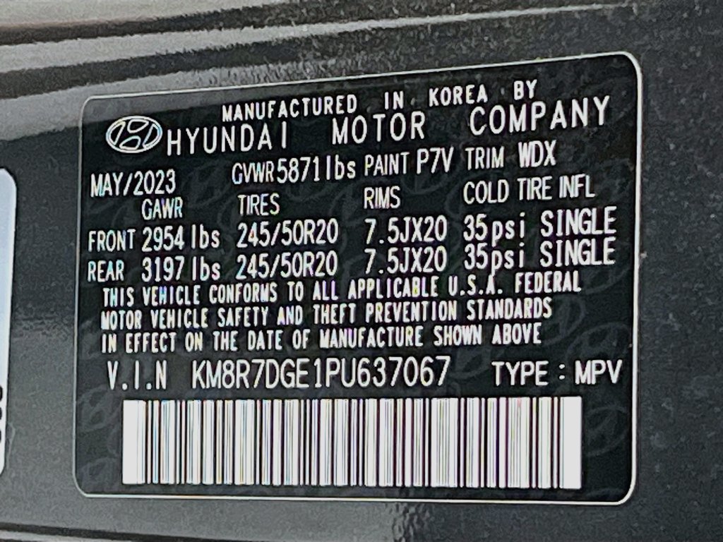 Used 2023 Hyundai Palisade Calligraphy AWD/4WD image 35
