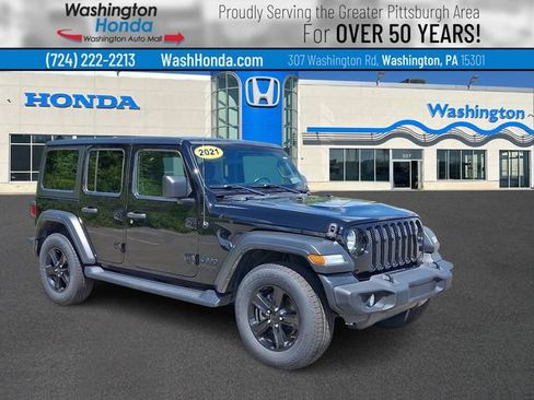 Used 2021 Jeep Wrangler Unlimited Sport AWD/4WD image 1