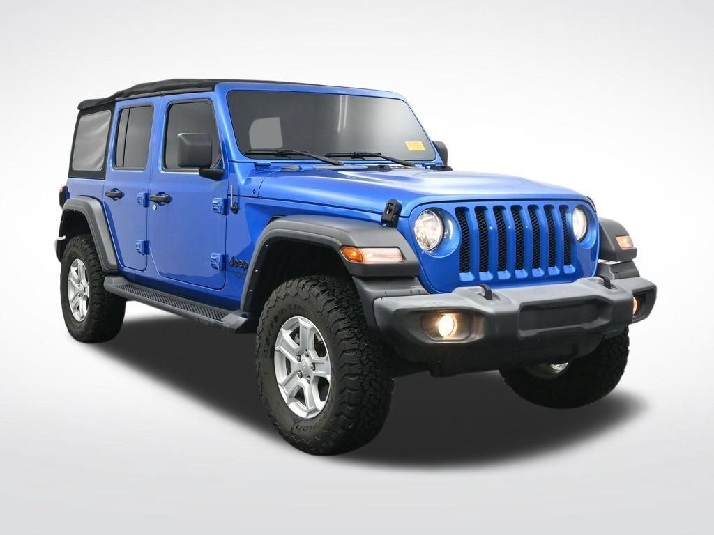 Used 2021 Jeep Wrangler Unlimited Sport AWD/4WD image 3