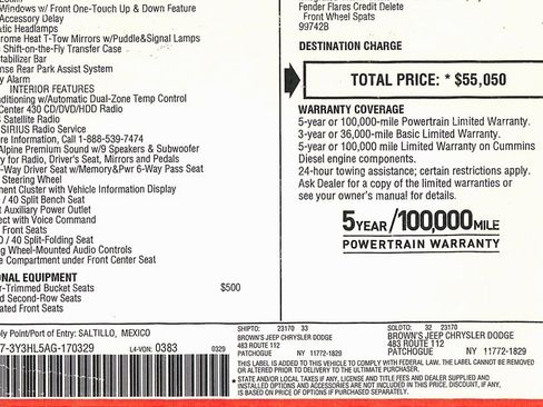 Used 2010 Dodge Ram 3500 Truck Laramie w/ HD Snow Plow Prep Group image 5