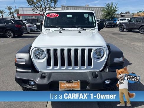 Certified 2022 Jeep Wrangler Unlimited Sport AWD/4WD image 9