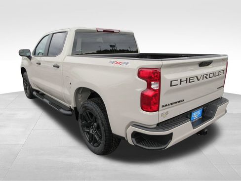 New 2026 Chevrolet Silverado 1500 Custom w/ Turbomax Blackout Package AWD/4WD image 3