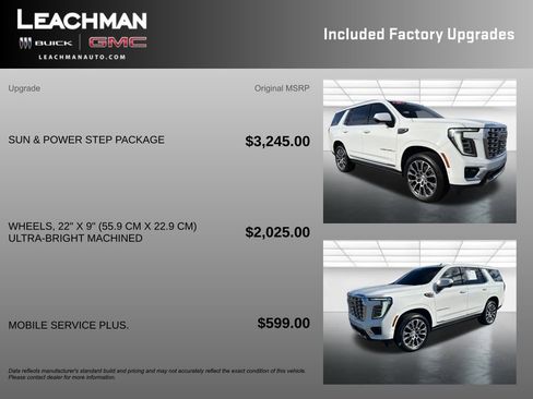 Certified 2025 GMC Yukon Denali w/ Sun & Power Step Package image 12