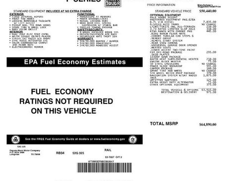 Used 2011 Ford F350 King Ranch w/ King Ranch w/Chrome Pkg image 56