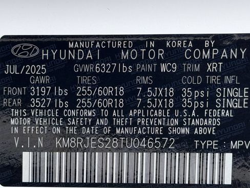 Certified 2026 Hyundai Palisade XRT Pro AWD/4WD image 31