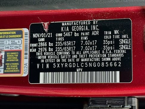 Used 2022 Kia Sorento LX image 34