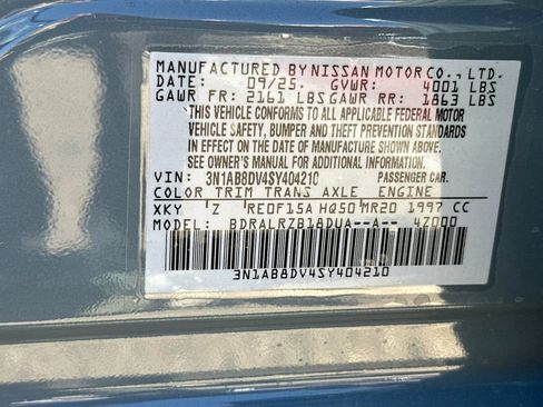 New 2025 Nissan Sentra SR image 22