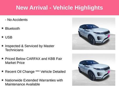 Used 2020 Land Rover Range Rover Evoque R-Dynamic SE