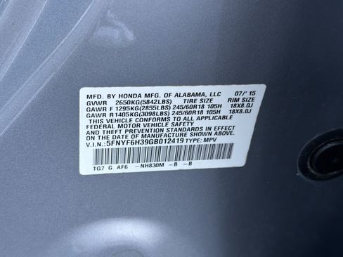 Used 2016 Honda Pilot EX image 34