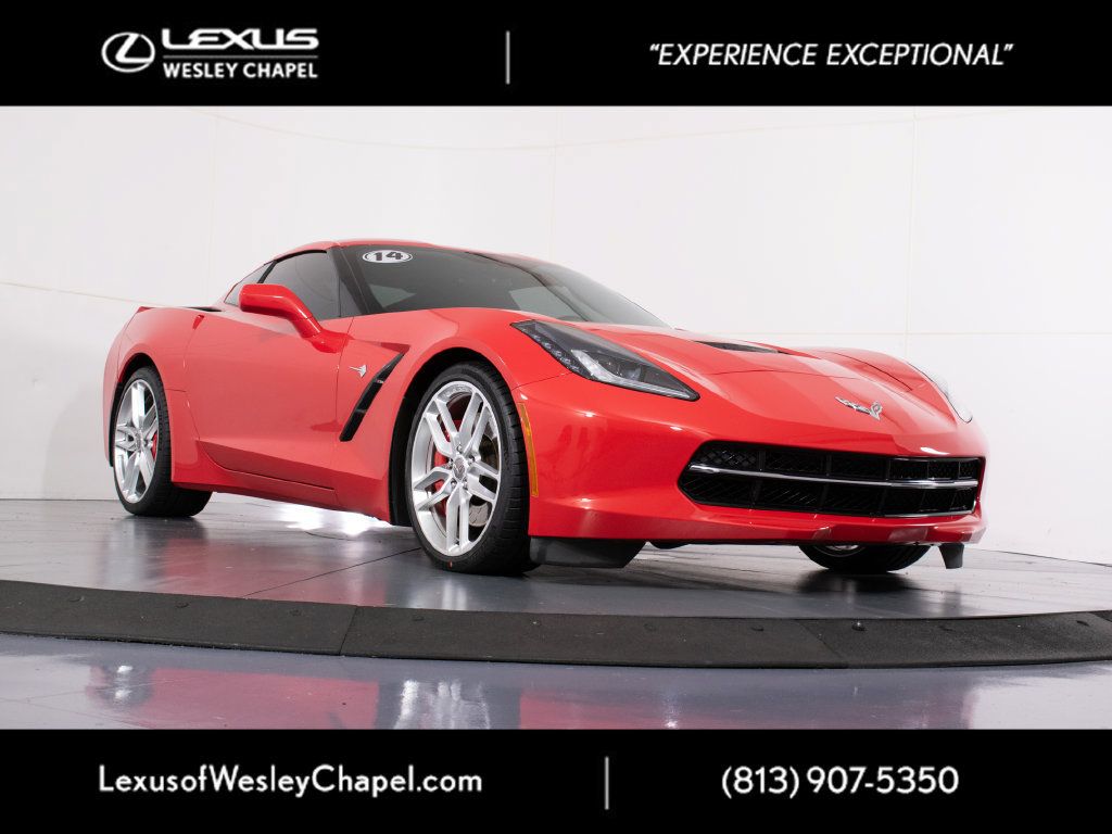 Used 2014 Chevrolet Corvette Stingray Coupe w/ 2LT Preferred Equipment Group RWD image 1