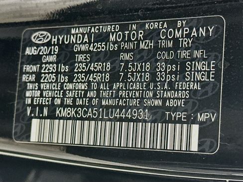 Used 2020 Hyundai Kona Limited AWD/4WD image 12