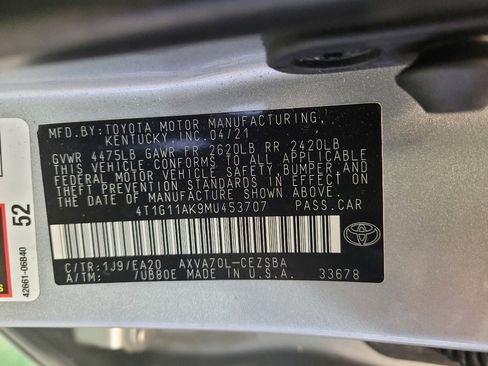 Used 2021 Toyota Camry SE image 33