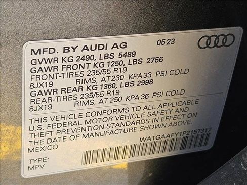 Used 2023 Audi Q5 2.0T Premium w/ Convenience Package AWD/4WD image 29
