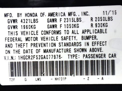 Used 2016 Honda Accord Sport image 38