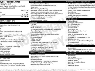 Used 2020 Chrysler Pacifica Limited