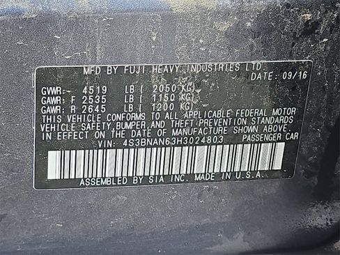 Used 2017 Subaru Legacy 2.5i Limited image 35