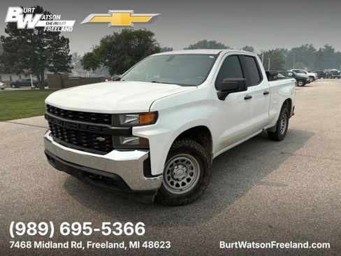 Used 2021 Chevrolet Silverado 1500 W/T w/ WT Value Package AWD/4WD image 1