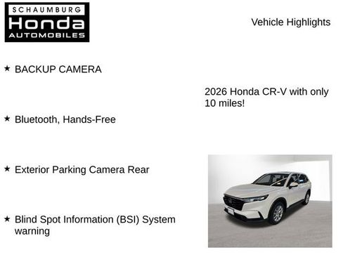 New 2026 Honda CR-V EX image 8