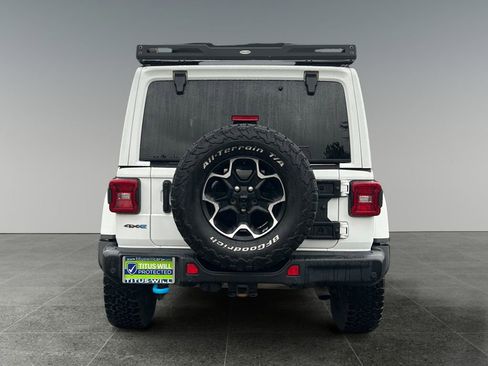 Used 2021 Jeep Wrangler Unlimited Rubicon 4xe w/ Steel Bumper Group image 6