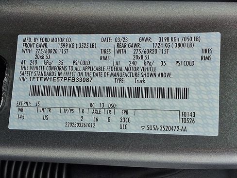 Used 2023 Ford F150 XLT w/ Equipment Group 302A High AWD/4WD image 29