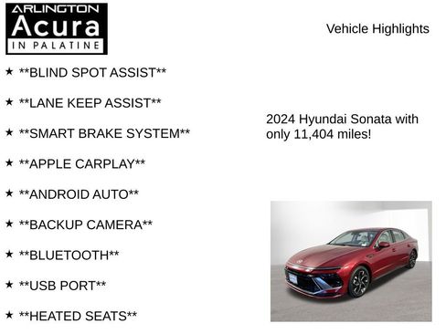 Used 2024 Hyundai Sonata SEL image 7