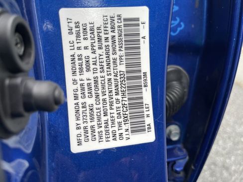 Used 2017 Honda Civic EX image 14