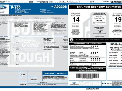 Used 2012 Ford F150 XLT w/ XLT Chrome Pkg AWD/4WD image 41