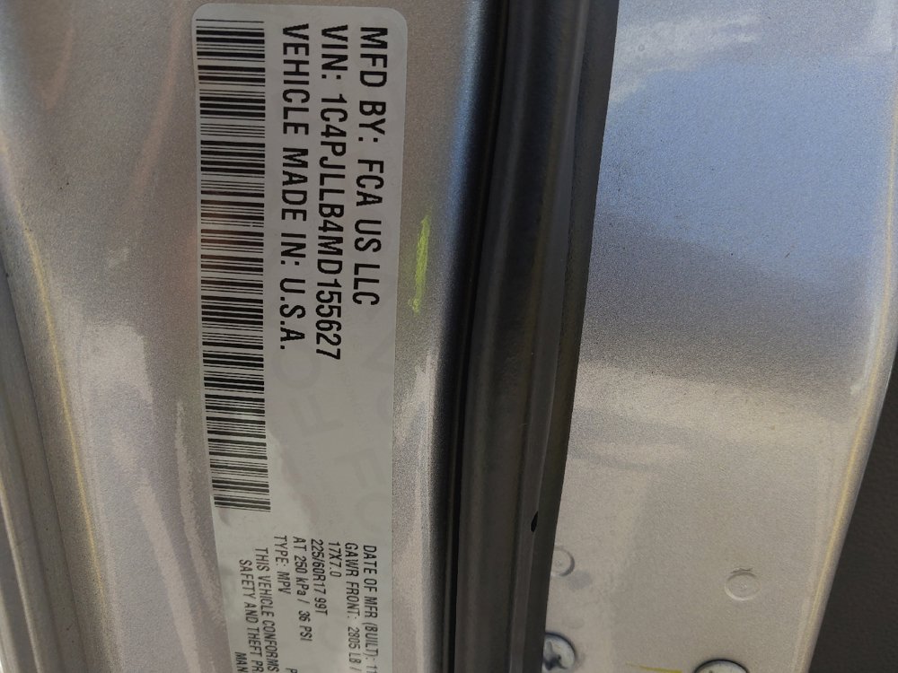 Used 2021 Jeep Cherokee Latitude Plus FWD image 33