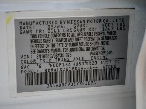Used 2025 Nissan Sentra SV w/ Trunk Package FWD image 35