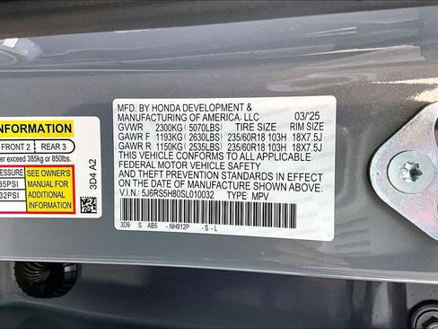 Certified 2025 Honda CR-V Sport-L image 14