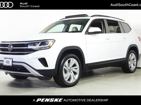 Used 2021 Volkswagen Atlas SE w/ Panoramic Sunroof Package image 1