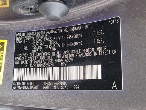 Used 2019 Toyota Highlander XLE image 37