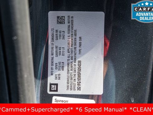 Used 2015 Chevrolet Camaro SS RWD image 32
