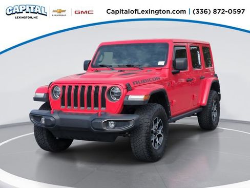 Used 2021 Jeep Wrangler Unlimited Rubicon w/ LED Lighting Group AWD/4WD image 1