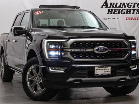 Used 2021 Ford F150 Platinum w/ Equipment Group 701A High AWD/4WD image 1